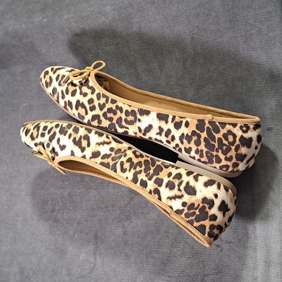 Penningtons Cheetah Print Extra Wide Width Ballet Flats NEW 11WW - Picture 10 of 13